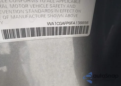 2015 Audi Sq5 3.0T Premium Plus from USA, damaged, VIN WA1CGAFP6FA138898